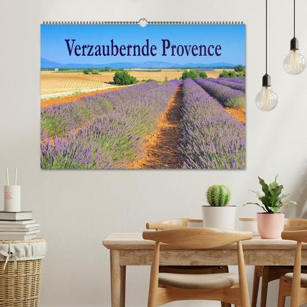 Produktbild: Verzaubernde Provence (Wandkalender 2026 DIN A2 quer), CALVENDO Monatskalender
