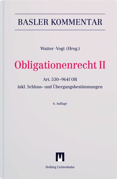 Produktbild: Obligationenrecht II