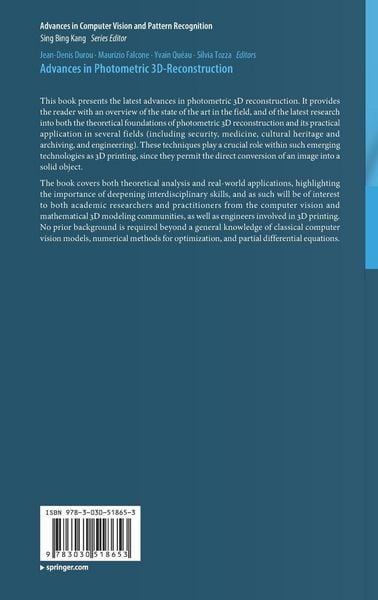 Produktbild: Advances in Photometric 3D-Reconstruction