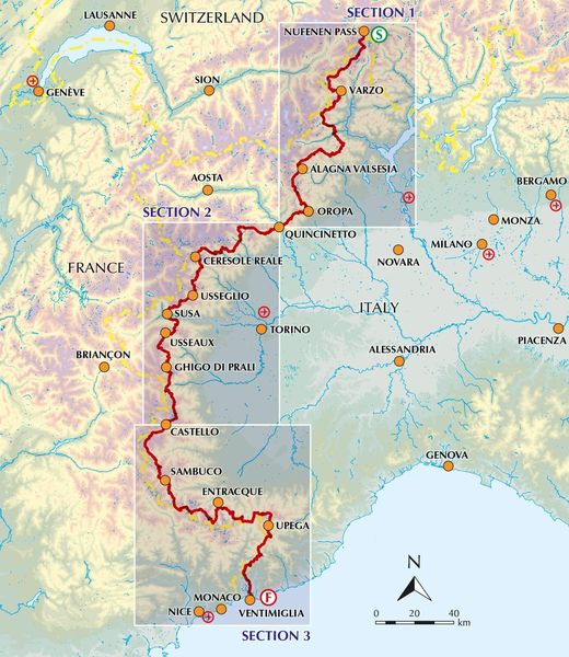 Produktbild: Italy's Grande Traversata delle Alpi