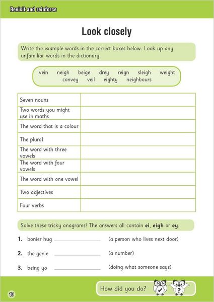 Produktbild: Spelling and Vocabulary Practice Ages 8-9