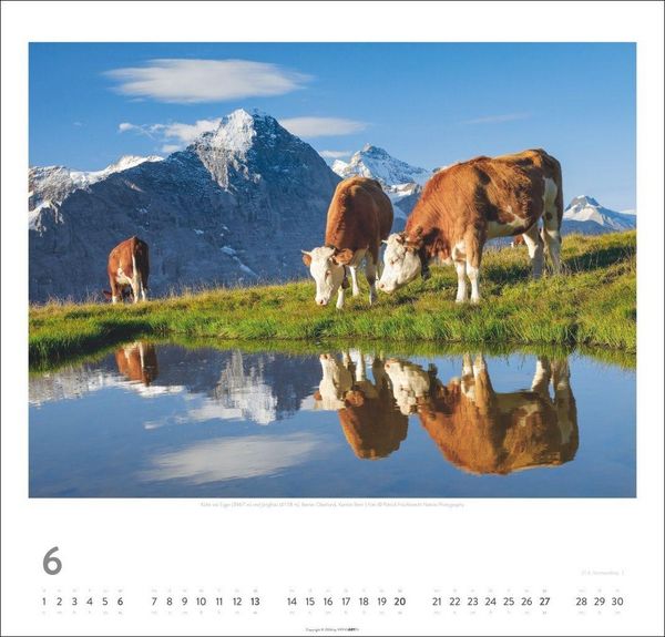 Produktbild: Schweiz Kalender 2027 - Sch&ouml;nste Landschaften und Ansichten