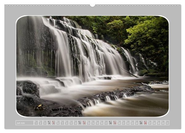 Produktbild: Neuseeland - Die S&uuml;dinsel (hochwertiger Premium Wandkalender 2026 DIN A2 quer), Kunstdruck in Hochglanz