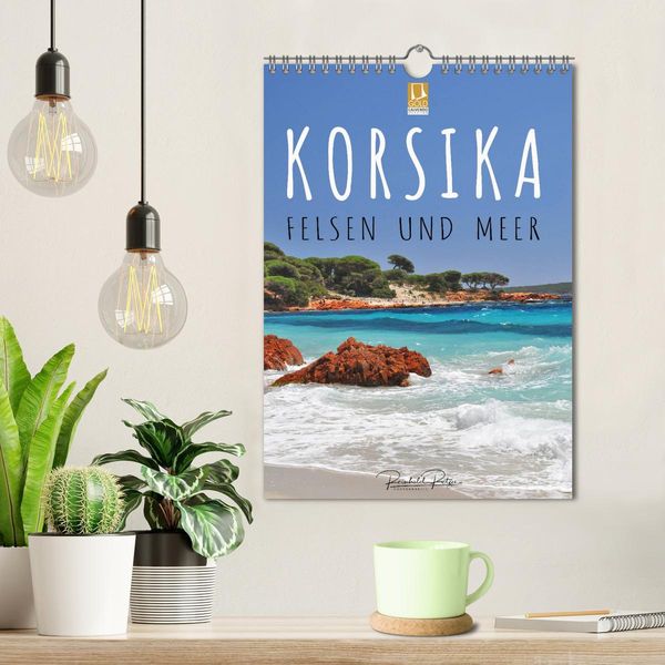 Produktbild: Korsika - Felsen und Meer (Wandkalender 2026 DIN A4 hoch), CALVENDO Monatskalender
