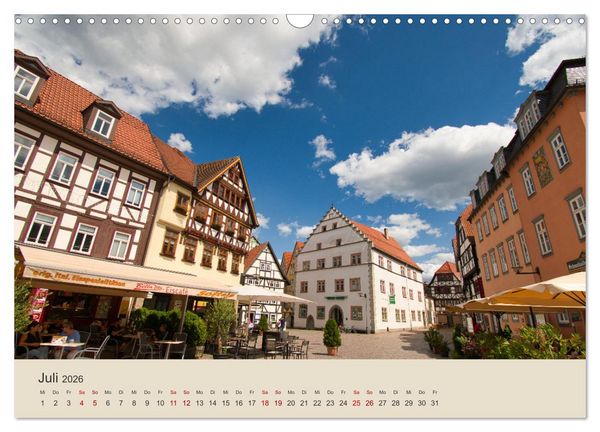 Produktbild: Sommer in Schmalkalden (Wandkalender 2026 DIN A3 quer), CALVENDO Monatskalender