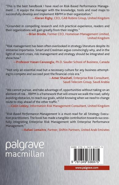 Produktbild: Risk-Based Performance Management