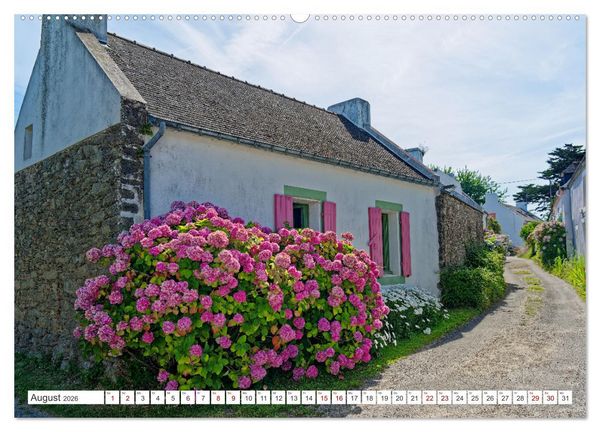 Produktbild: Belle Ile en Mer - Ein bretonisches Paradies (Wandkalender 2026 DIN A2 quer), CALVENDO Monatskalender