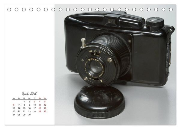 Produktbild: Alte Sch&auml;tze - Kameras und Projektoren (Tischkalender 2026 DIN A5 quer), CALVENDO Monatskalender