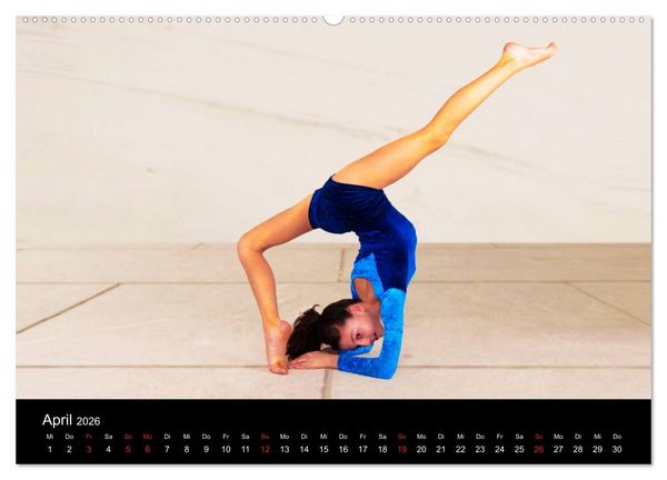 Produktbild: Rhythmische Sportgymnastik (hochwertiger Premium Wandkalender 2026 DIN A2 quer), Kunstdruck in Hochglanz