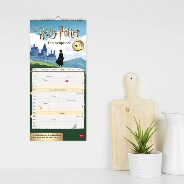 Produktbild: Harry Potter Familienplaner 2027