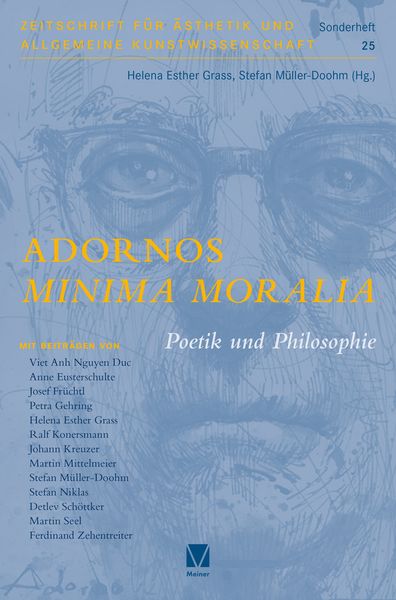 Produktbild: Adornos &raquo;Minima Moralia&laquo;