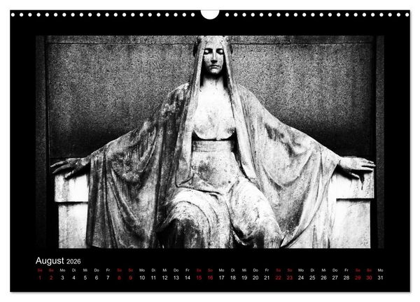 Produktbild: Die Engel von Melaten (Wandkalender 2026 DIN A3 quer), CALVENDO Monatskalender