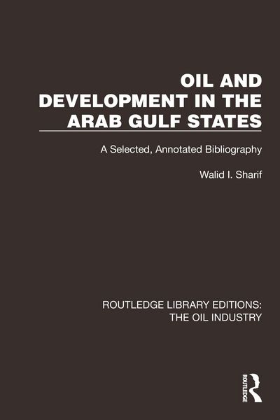 Produktbild: Oil and Development in the Arab Gulf States