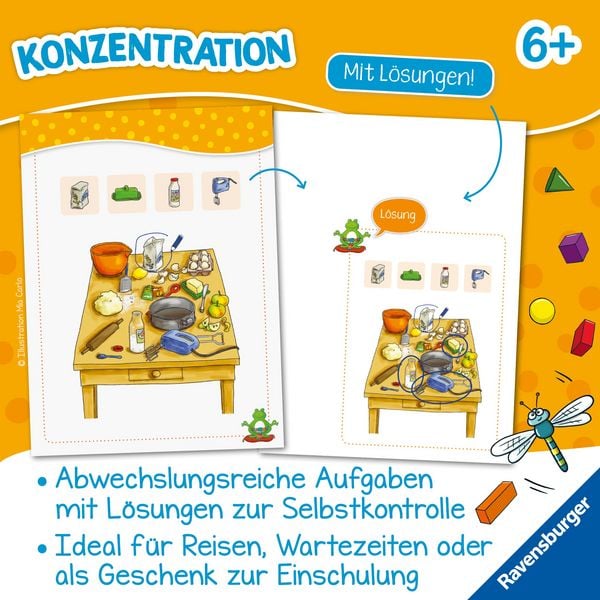 Produktbild: Mein Block zum Schulanfang: Konzentration