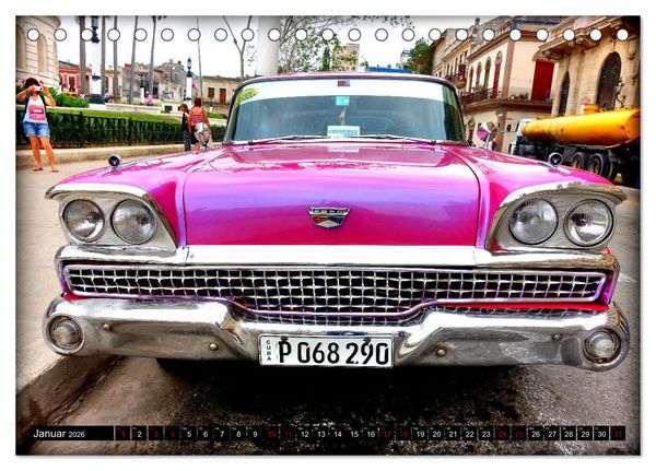 Produktbild: Galaxie '59 - Ein Spitzenmodell von Ford (Tischkalender 2026 DIN A5 quer), CALVENDO Monatskalender