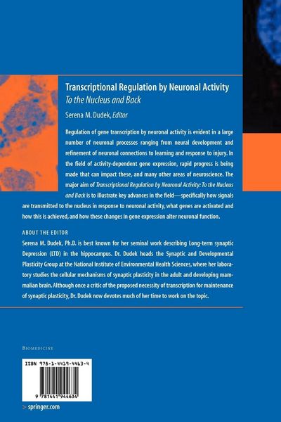 Produktbild: Transcriptional Regulation by Neuronal Activity
