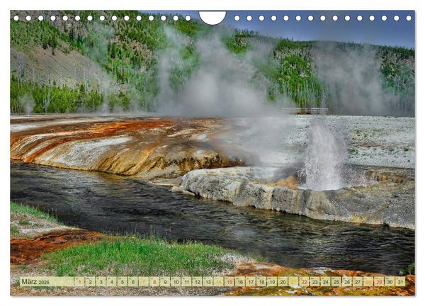 Produktbild: Nationalparks der USA - atemberaubend sch&ouml;n (Wandkalender 2026 DIN A4 quer), CALVENDO Monatskalender