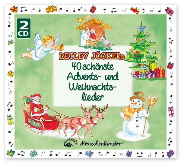 Produktbild: Detlev J&ouml;ckers 40 sch&ouml;nste Advents- und Weihnachtslieder