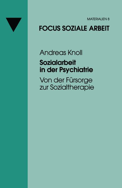 Produktbild: Sozialarbeit in der Psychiatrie