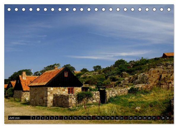 Produktbild: Bornholm - D&auml;nemark (Tischkalender 2026 DIN A5 quer), CALVENDO Monatskalender
