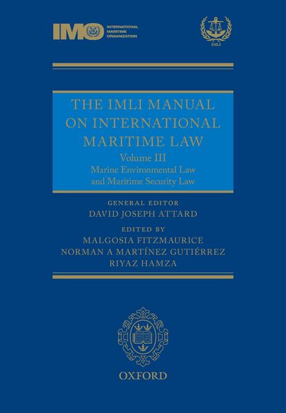 Produktbild: The IMLI Manual on International Maritime Law
