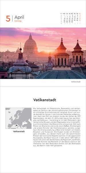 Produktbild: Schönes Europa - KUNTH 365-Tage-Abreißkalender 2026