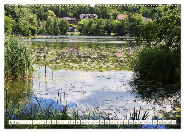 Produktbild: M&auml;rkische Schweiz - Liebenswerte Orte (hochwertiger Premium Wandkalender 2027 DIN A2 quer), Kunstdruck in Hochglanz
