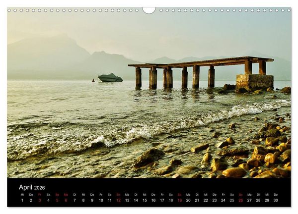 Produktbild: BENACO - Gardasee-Impressionen (Wandkalender 2026 DIN A3 quer), CALVENDO Monatskalender