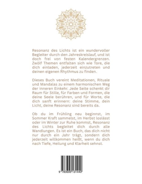 Produktbild: Resonanz des Lichts