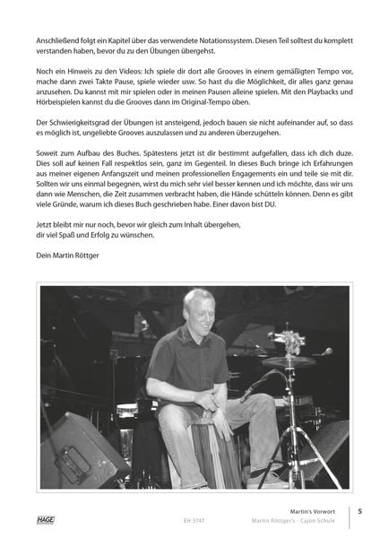 Produktbild: Martin R&ouml;ttger's Cajon Schule