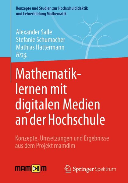Produktbild: Mathematiklernen mit digitalen Medien an der Hochschule