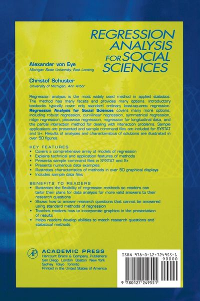 Produktbild: Regression Analysis for Social Sciences