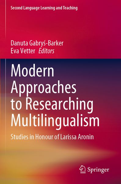 Produktbild: Modern Approaches to Researching Multilingualism