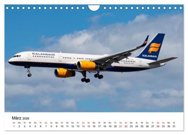 Produktbild: Flieger von Boeing (Wandkalender 2026 DIN A4 quer), CALVENDO Monatskalender