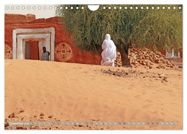 Produktbild: Mauretanien - Kaleidoskop einer W&uuml;stenwelt (Wandkalender 2026 DIN A4 quer), CALVENDO Monatskalender