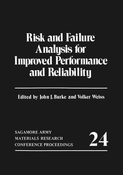 Produktbild: Risk and Failure Analysis for Improved Performance and Reliability