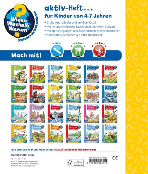 Wieso? Weshalb? Warum? aktiv-Heft - Ritterburg