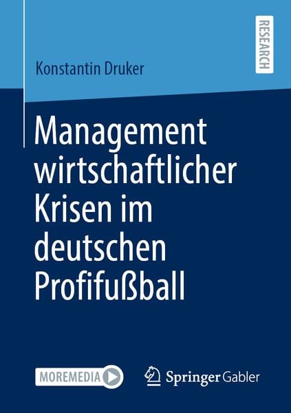 Produktbild: Management wirtschaftlicher Krisen im deutschen Profifu&szlig;ball