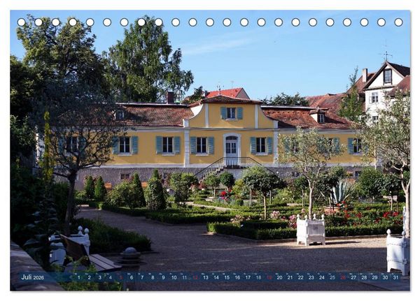 Produktbild: Die Residenzstadt Ansbach (Tischkalender 2026 DIN A5 quer), CALVENDO Monatskalender