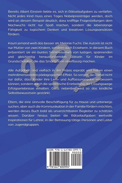 Produktbild: Das gro&szlig;e R&auml;tselbuch f&uuml;r clevere Kinder (ab 10 Jahre)