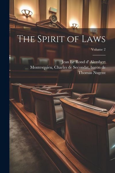 Produktbild: The Spirit of Laws; Volume 2