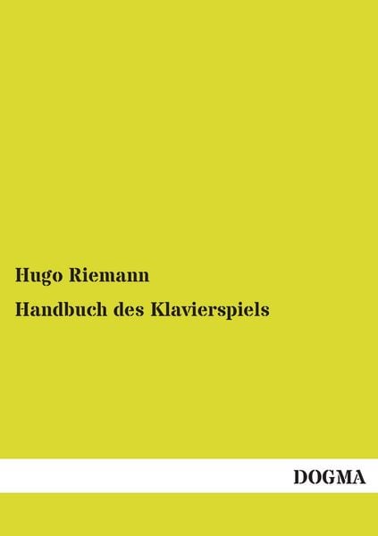 Produktbild: Handbuch des Klavierspiels