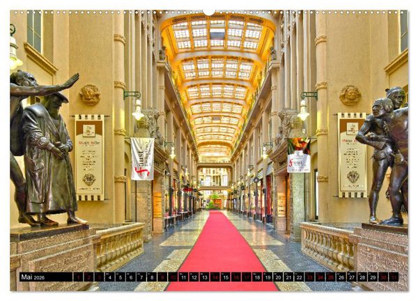 Produktbild: Leipzig Die Sachsenmetropole mit gro&szlig;er Vergangenheit (hochwertiger Premium Wandkalender 2026 DIN A2 quer), Kunstdruck in Hochglanz