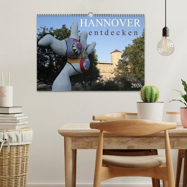 Produktbild: HANNOVER entdecken (Wandkalender 2026 DIN A3 quer), CALVENDO Monatskalender