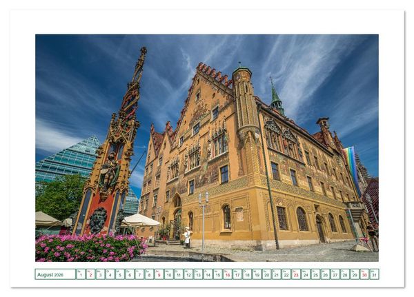 Produktbild: Ulm - H&uuml;bsche Gro&szlig;stadt an der Donau (Tischkalender 2026 DIN A5 quer), CALVENDO Monatskalender