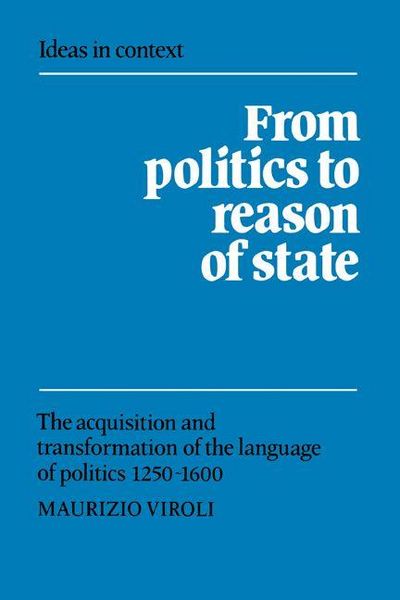 Produktbild: From Politics to Reason of State