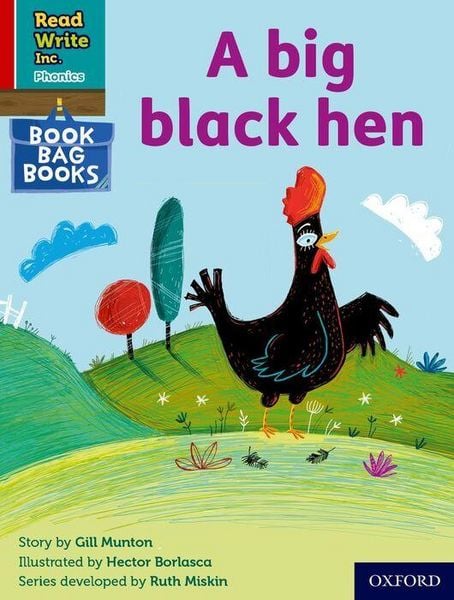 Produktbild: Read Write Inc. Phonics: A big black hen (Red Ditty Book Bag Book 9)
