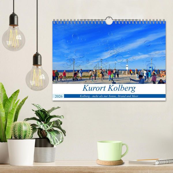 Produktbild: Kurort Kolberg (Wandkalender 2026 DIN A4 quer), CALVENDO Monatskalender