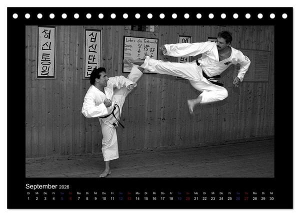 Produktbild: Traditionelles Taekwon-Do (Tischkalender 2026 DIN A5 quer), CALVENDO Monatskalender