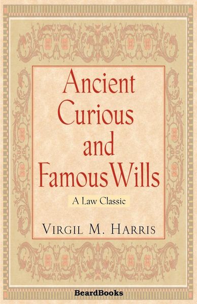 Produktbild: Ancient Curious and Famous Wills